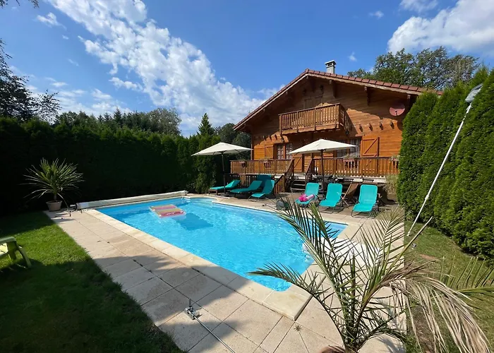 Шале Avec Spa, Sauna Et Piscine *