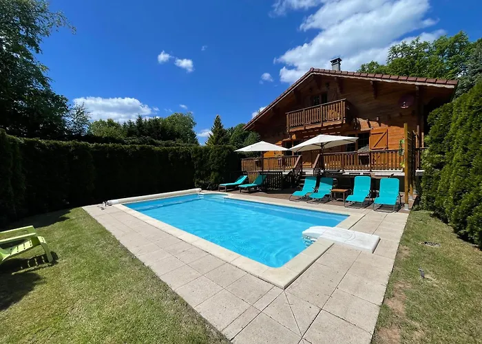 Шале Avec Spa, Sauna Et Piscine Ле-Тийо